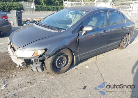 2009 Honda Civic Lx z USA, uszkodzony, nr VIN 2HGFA16569H369942